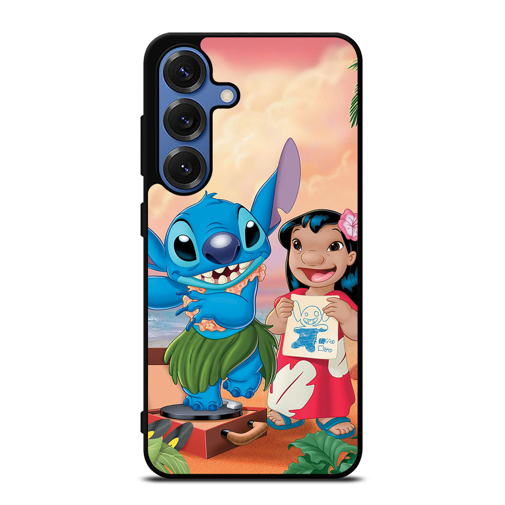 STITCH AND LILO FRIENDS CARTOON 3 Samsung Galaxy S25 Case Cover