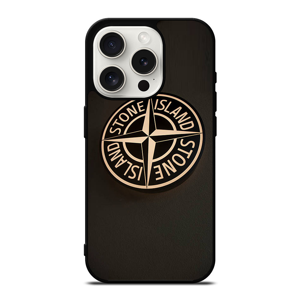 STONE ISLAND EMBLEM iPhone 15 Pro Case Cover