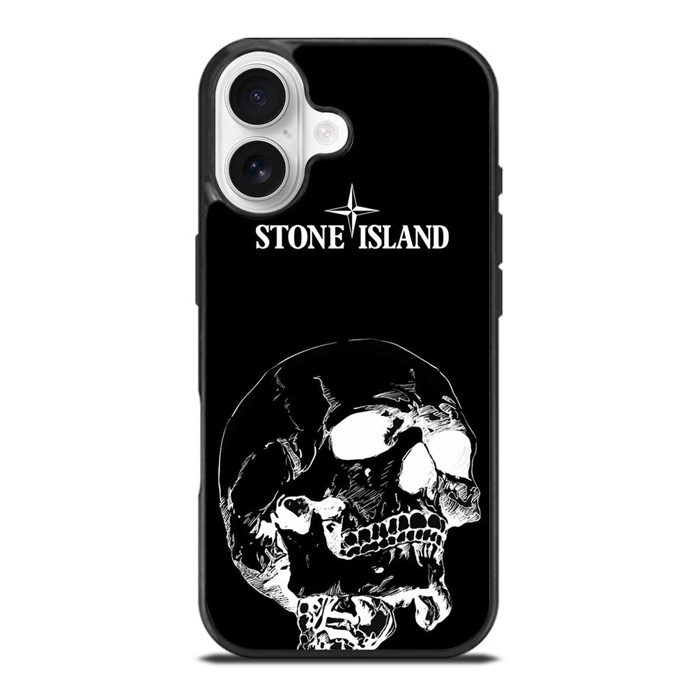 STONE ISLAND SKULL LOGO iPhone 17 Case Cover