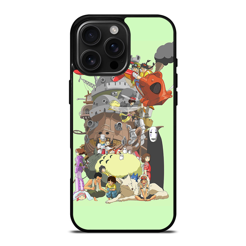 STUDIO GHIBLI ANIME 3 iPhone 16 Pro Max Case Cover