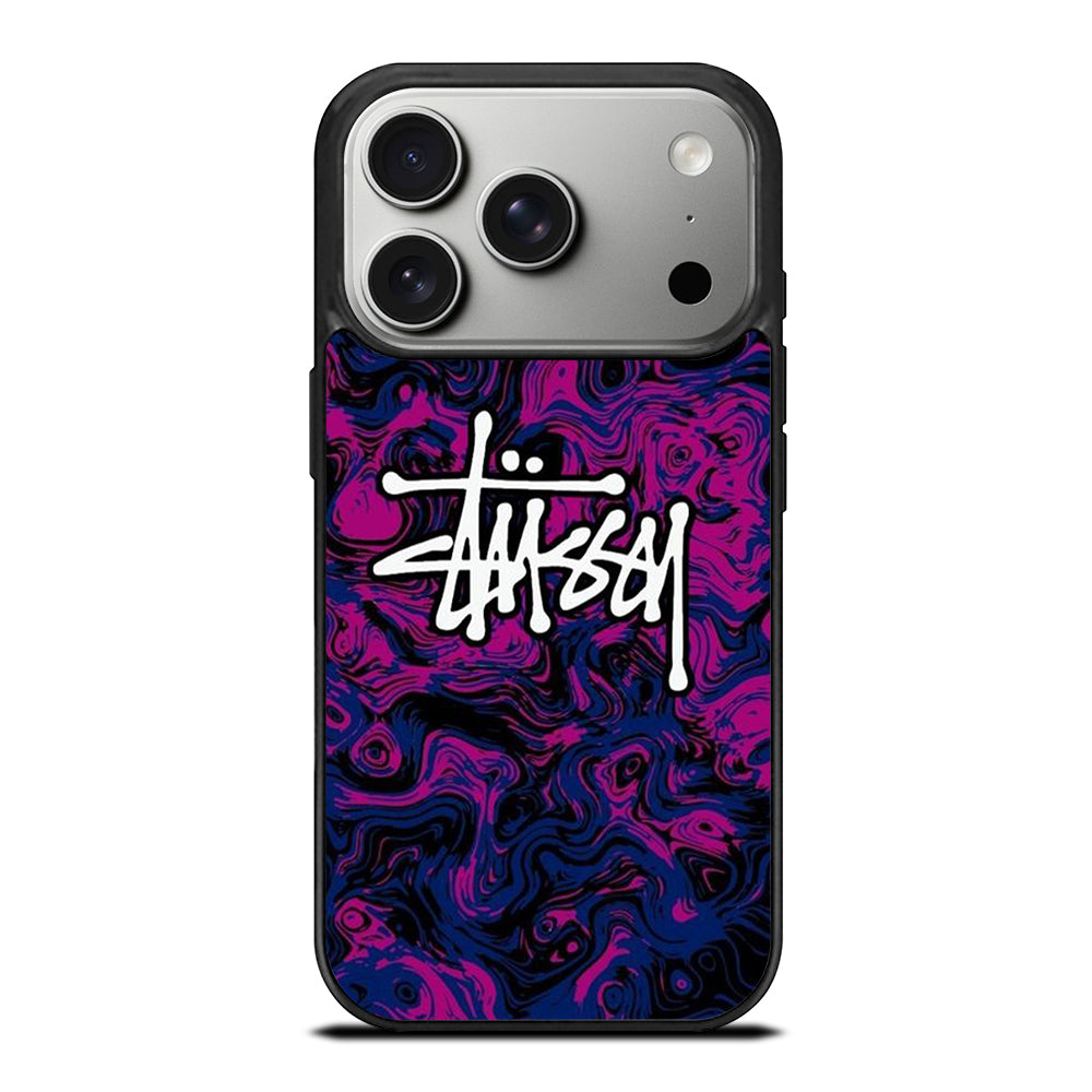 STUSSY ART LOGO iPhone 17 Pro Case Cover