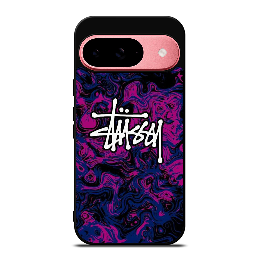 STUSSY ART LOGO Google Pixel 9 Case Cover