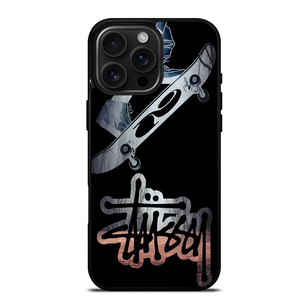 STUSSY SYMBOL iPhone 16 Pro Max Case Cover
