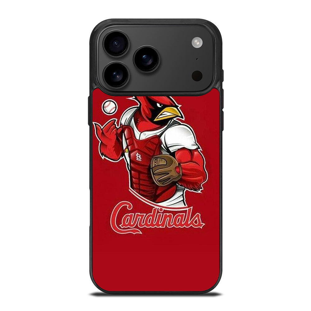 ST LOUIS CARDINALS MLB MASCOT iPhone 17 Pro Max Case Cover