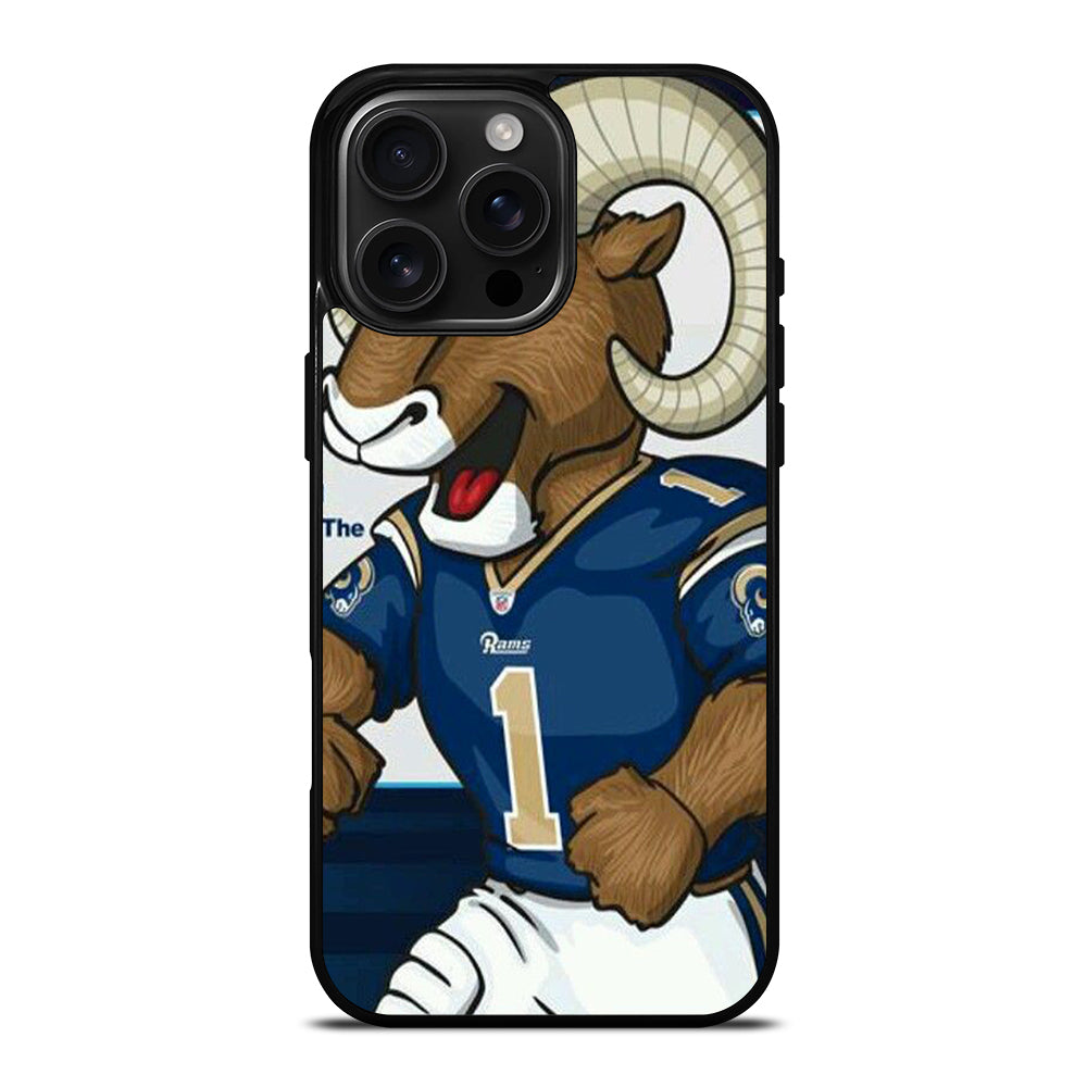 ST LOUIS RAMS MASCOT iPhone 16 Pro Max Case Cover