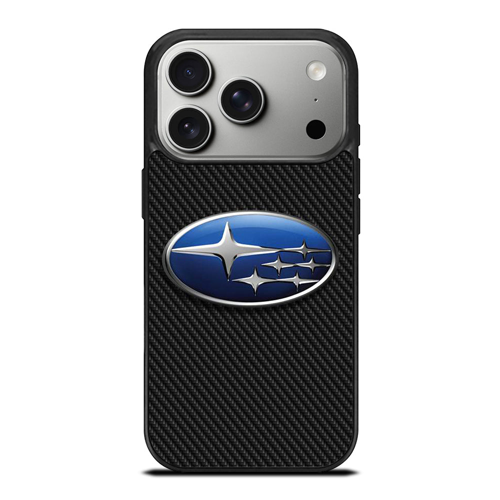 SUBARU CAR LOGO CARBON iPhone 17 Pro Case Cover