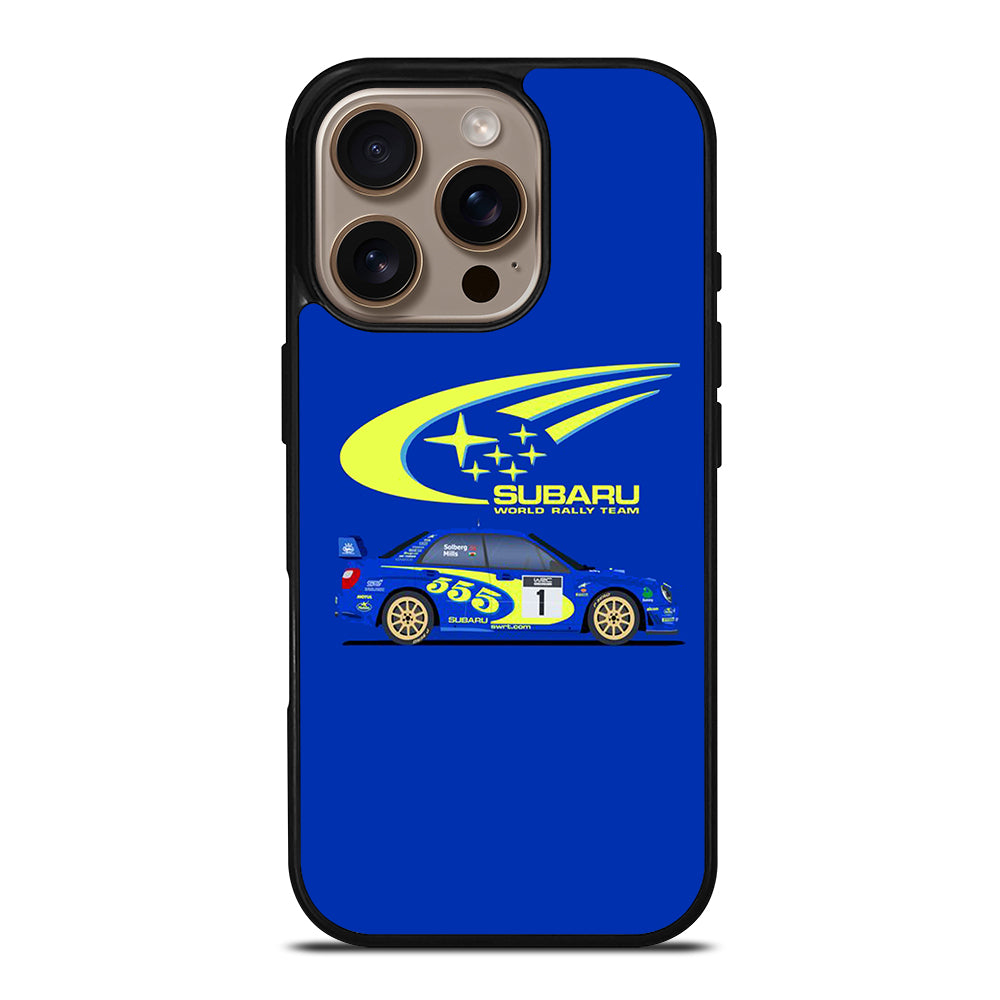 SUBARU LOGO CAR BLUE iPhone 16 Pro Case Cover