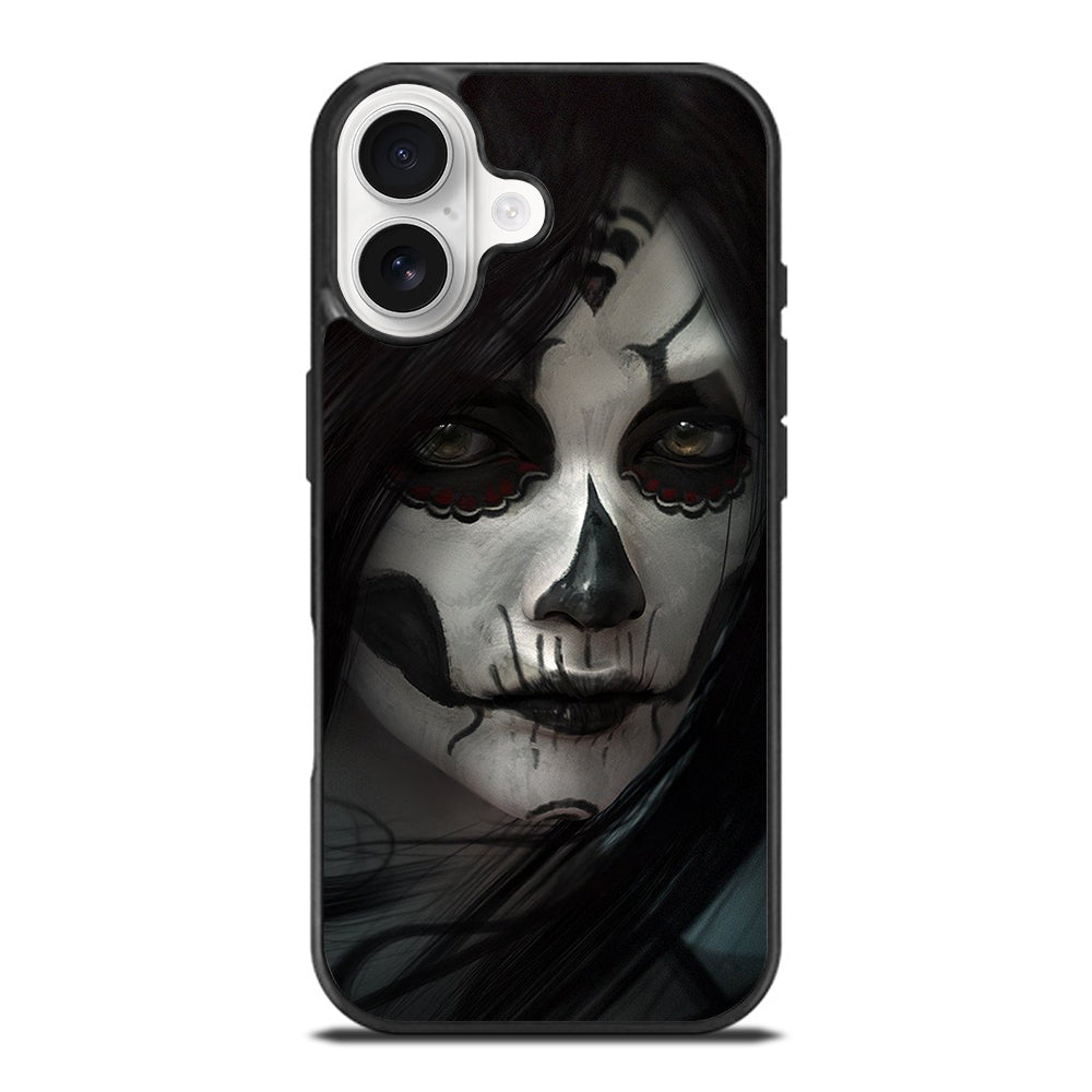 SUGAR SKULL FACE iPhone 17 Case Cover