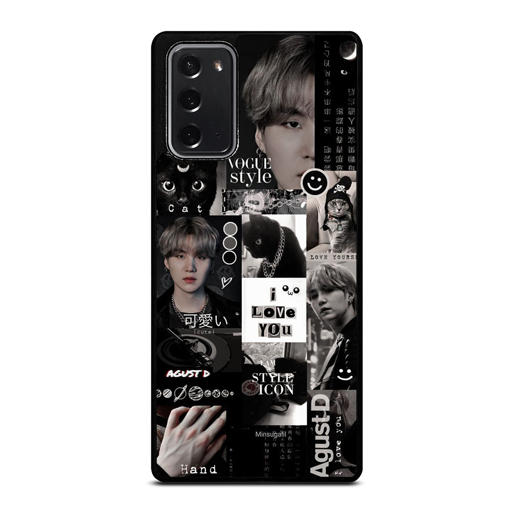 SUGA BTS COLLAGE 2 Samsung Galaxy Note 20 Case Cover