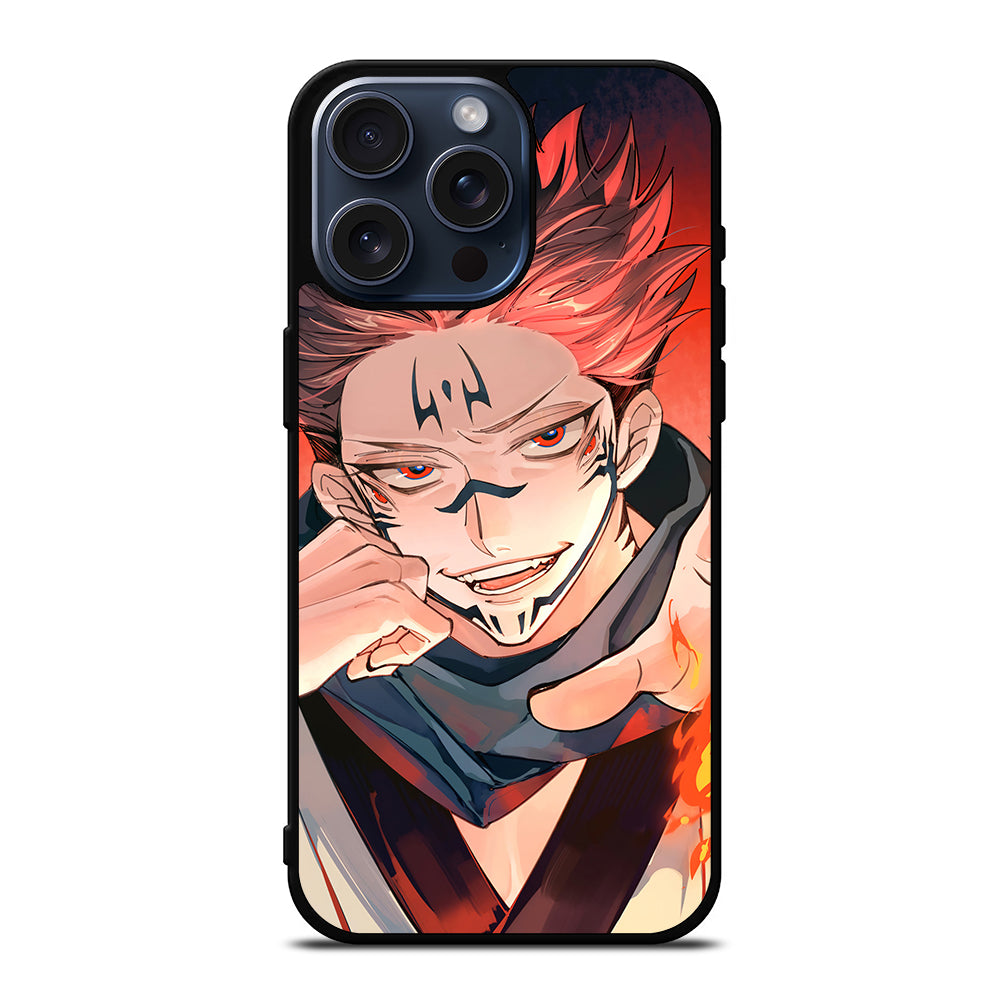 SUKUNA JUJUTSU KAISEN ANIME iPhone 15 Pro Max Case Cover