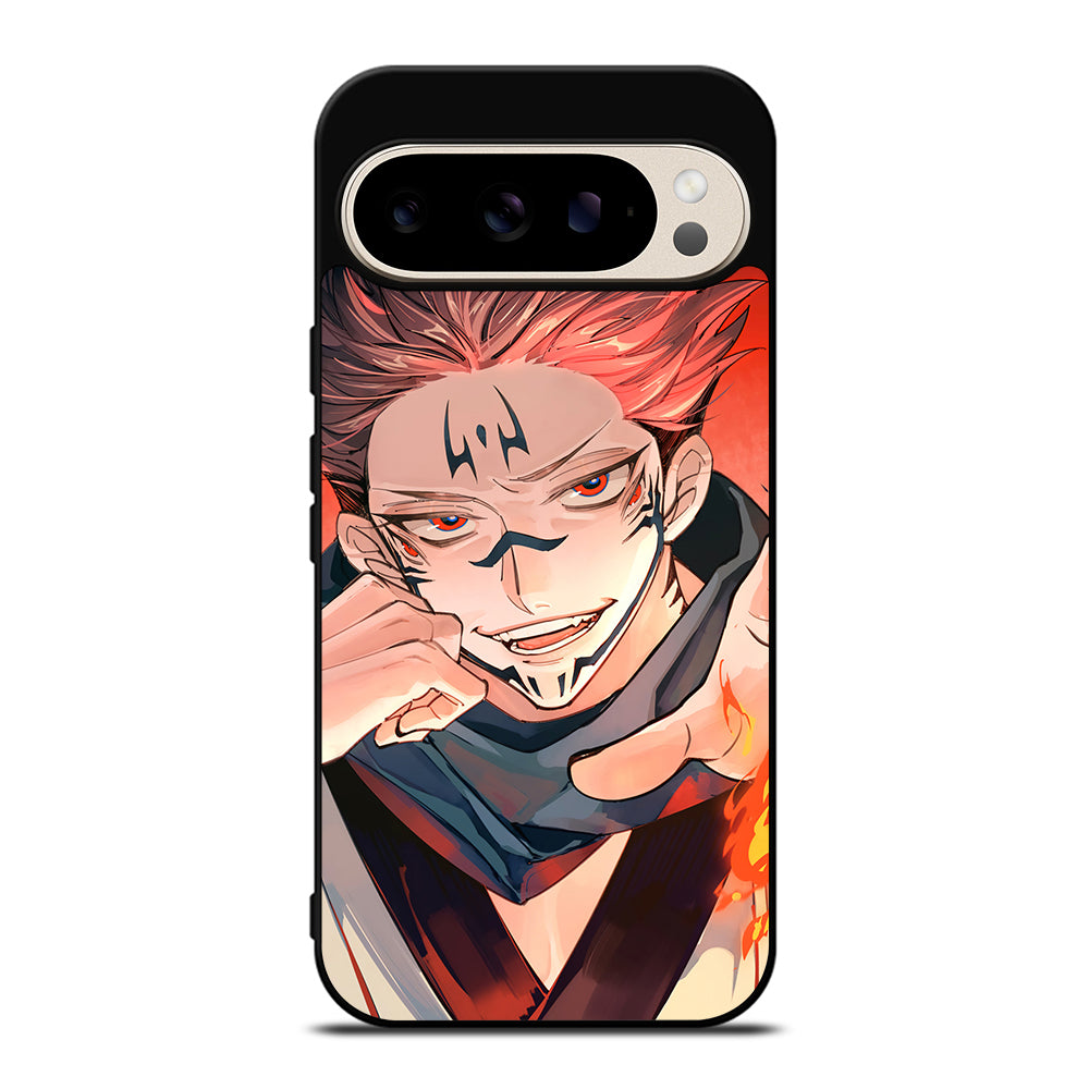 SUKUNA JUJUTSU KAISEN ANIME Google Pixel 9 Pro Case Cover