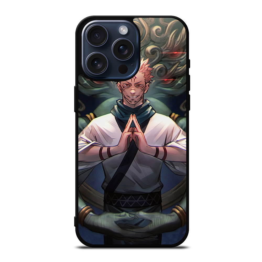 SUKUNA JUJUTSU KAISEN ART iPhone 15 Pro Max Case Cover