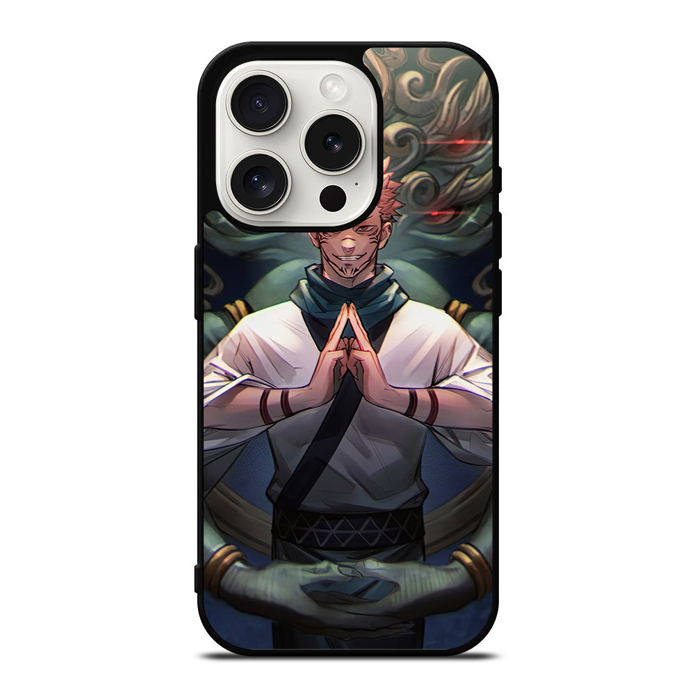 SUKUNA JUJUTSU KAISEN ART iPhone 15 Pro Case Cover