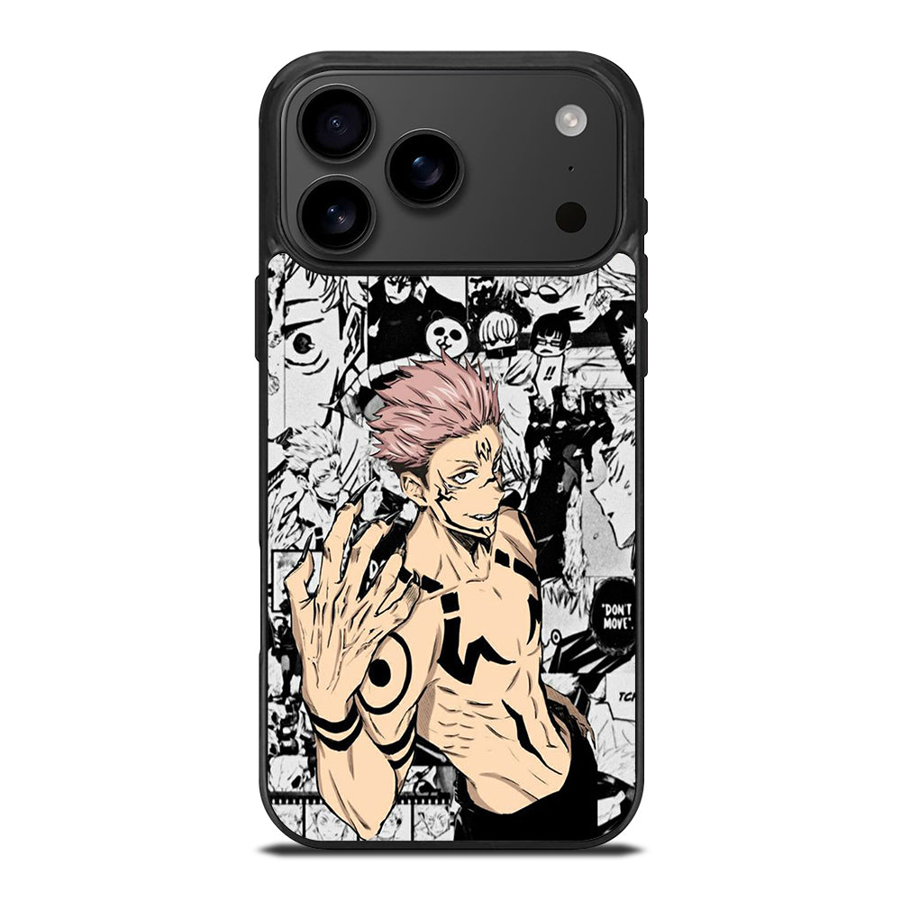 SUKUNA JUJUTSU KAISEN MANGA iPhone 17 Pro Max Case Cover