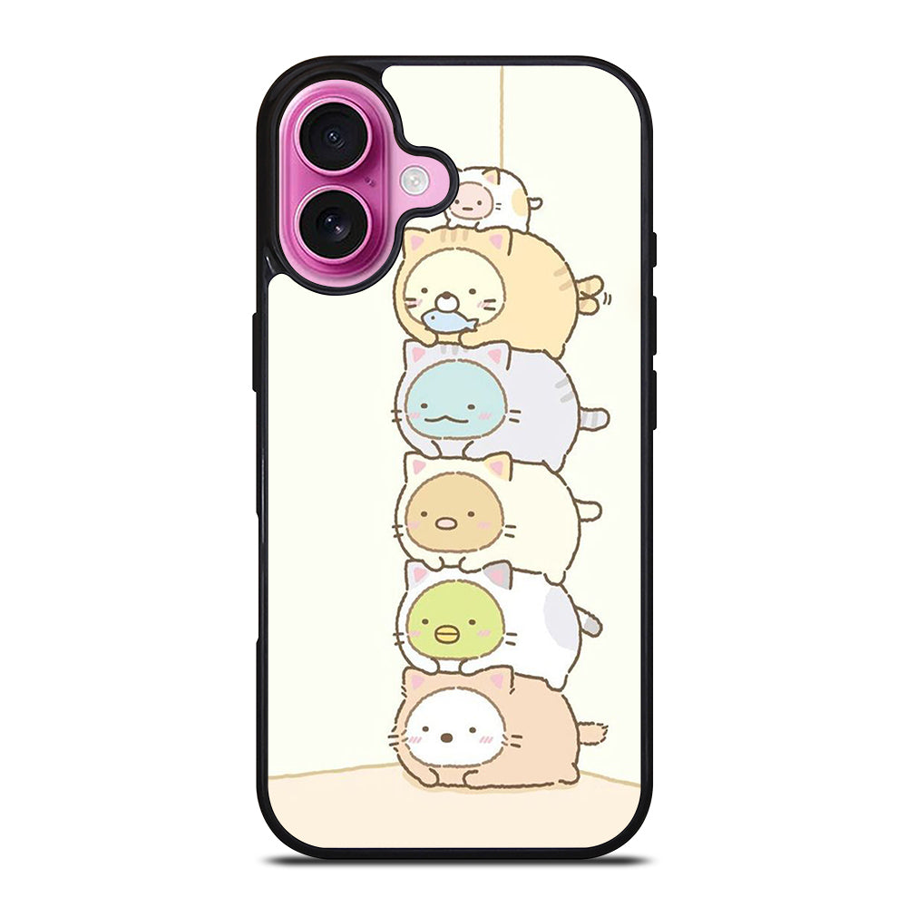SUMIKKO GURASHI CUTE CARTOON 2 iPhone 16 Plus Case Cover