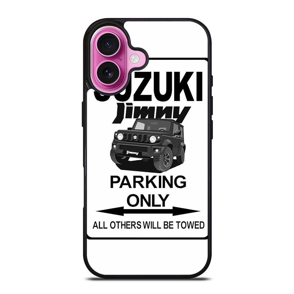SUZUKI JIMNY SUV PARKING ONLY iPhone 16 Plus Case Cover