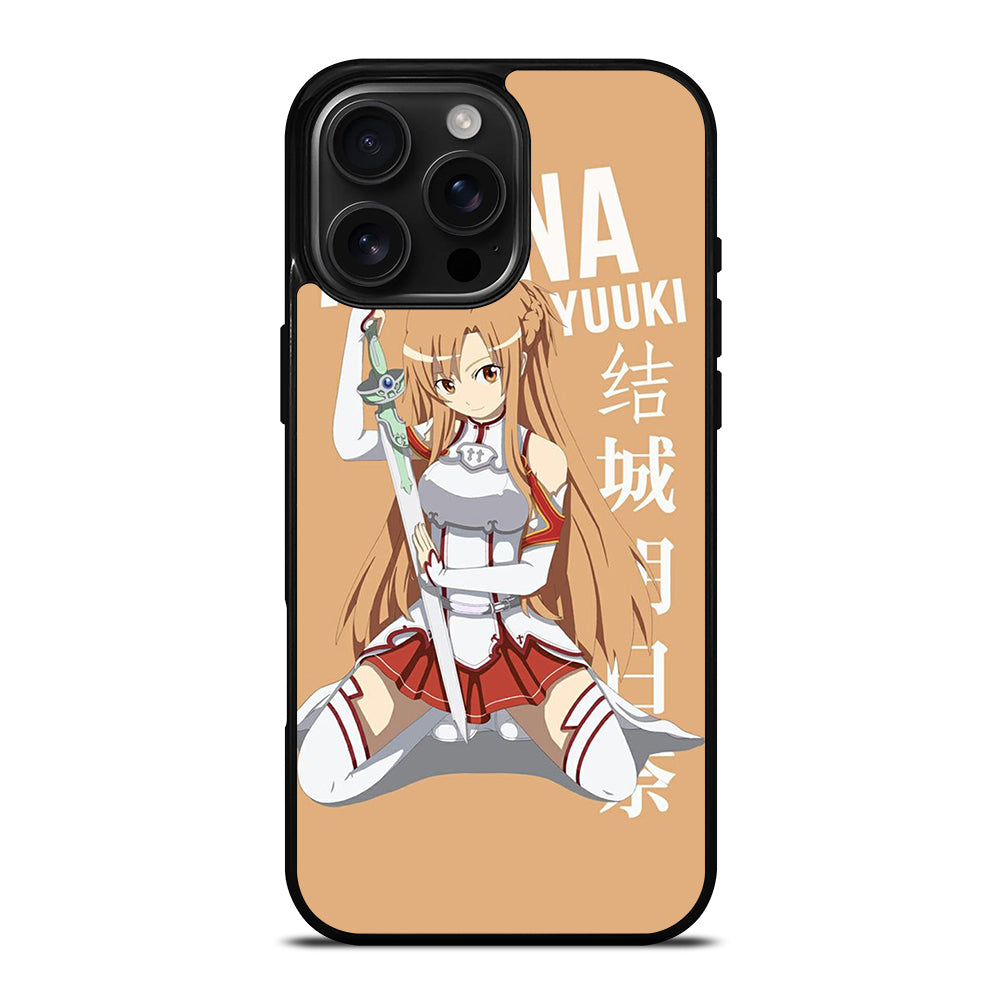 SWORD ART ONLINE ASUNA YUUKI iPhone 16 Pro Max Case Cover