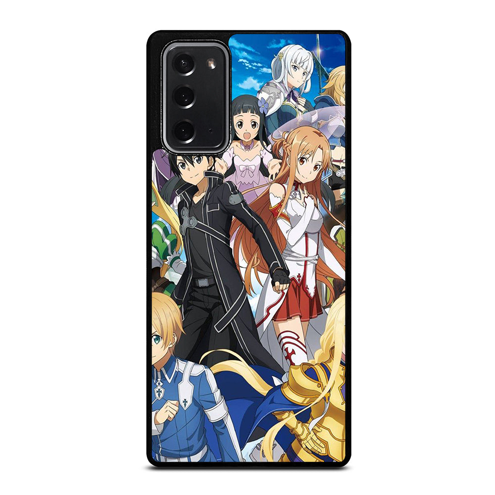 SWORD ART ONLINE CHARACTERS 1 Samsung Galaxy Note 20 Case Cover