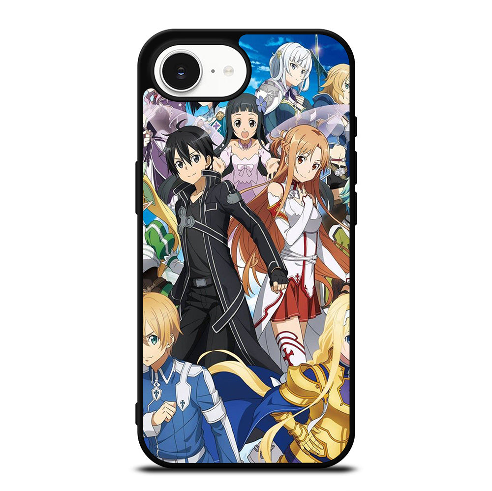 SWORD ART ONLINE CHARACTERS 1 iPhone 16e Case Cover