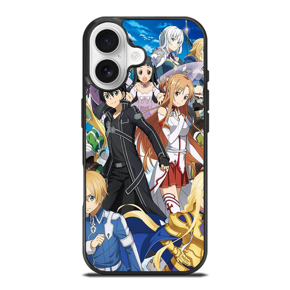 SWORD ART ONLINE CHARACTERS 1 iPhone 17 Case Cover
