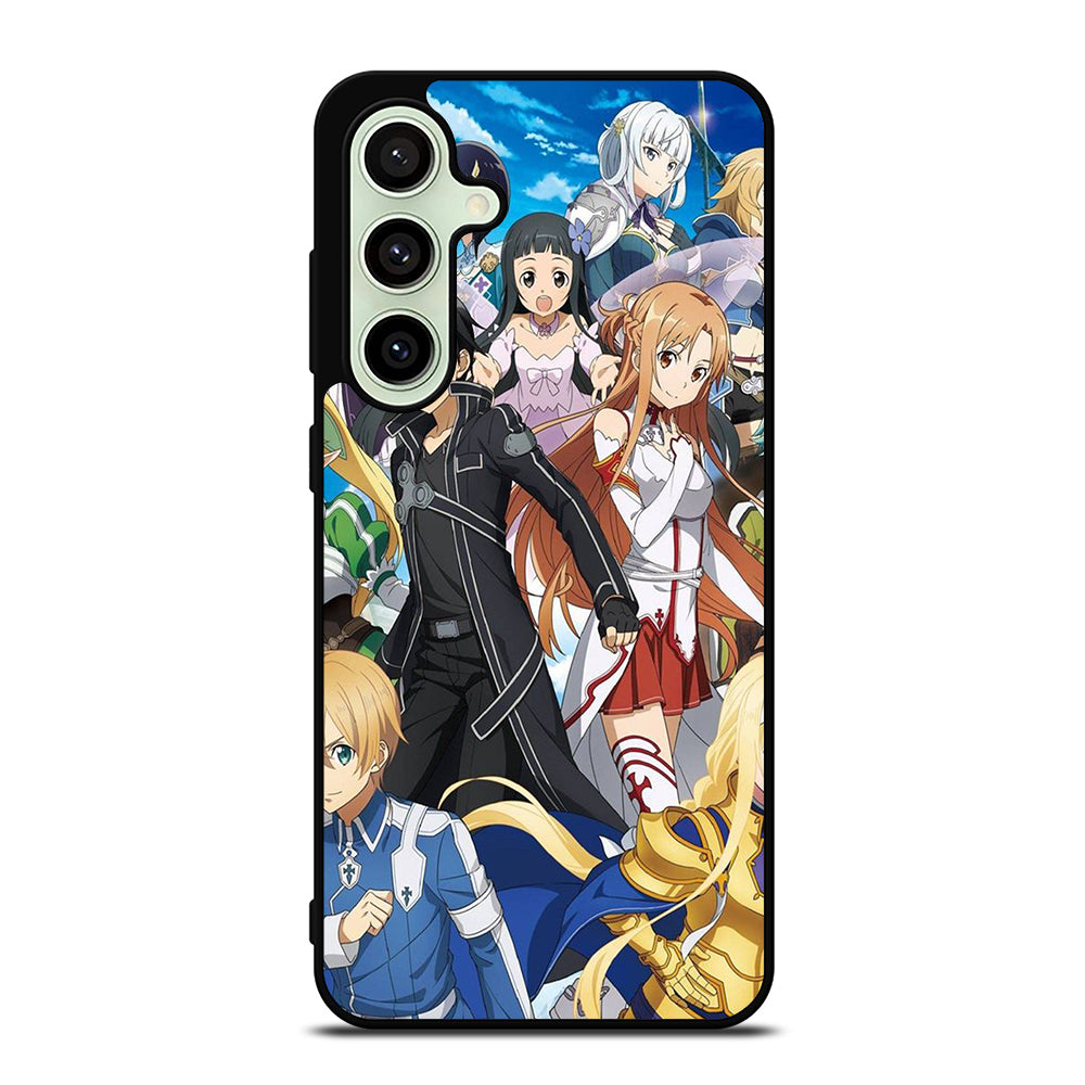 SWORD ART ONLINE CHARACTERS 1 Samsung Galaxy S24 FE Case Cover