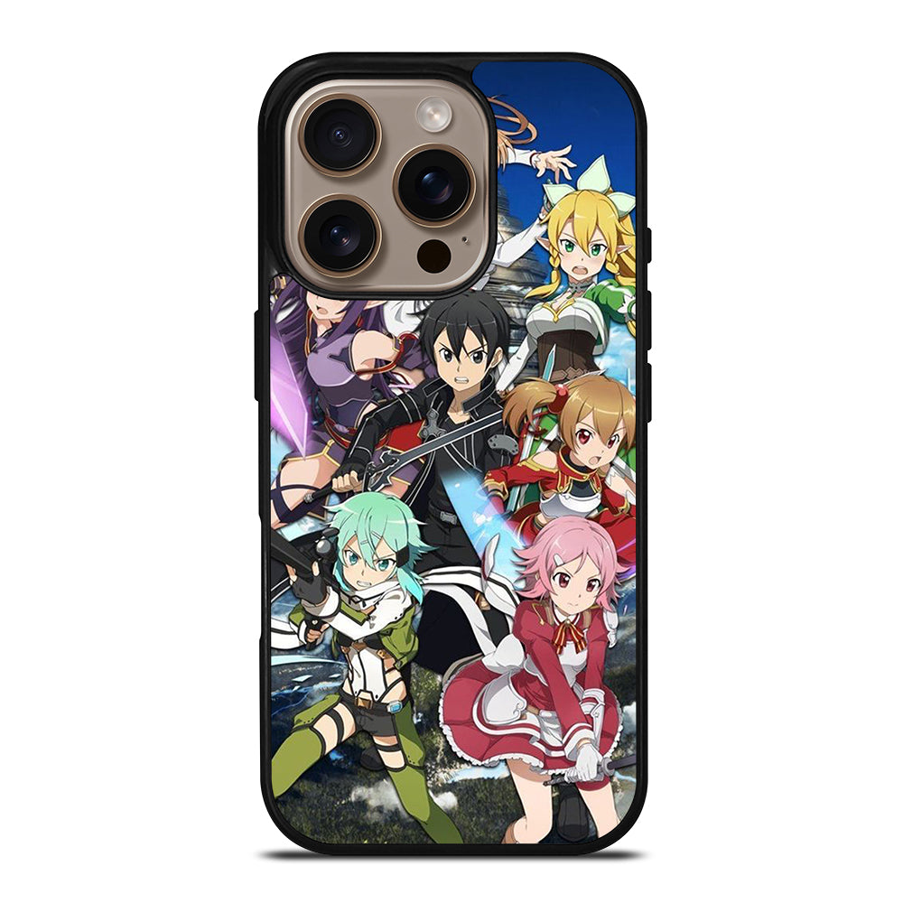 SWORD ART ONLINE CHARACTERS 2 iPhone 16 Pro Case Cover