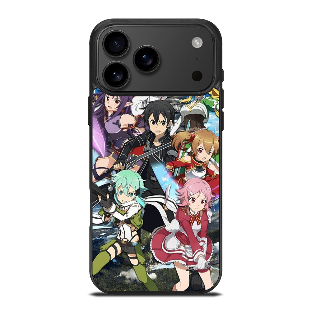 SWORD ART ONLINE CHARACTERS 2 iPhone 17 Pro Max Case Cover