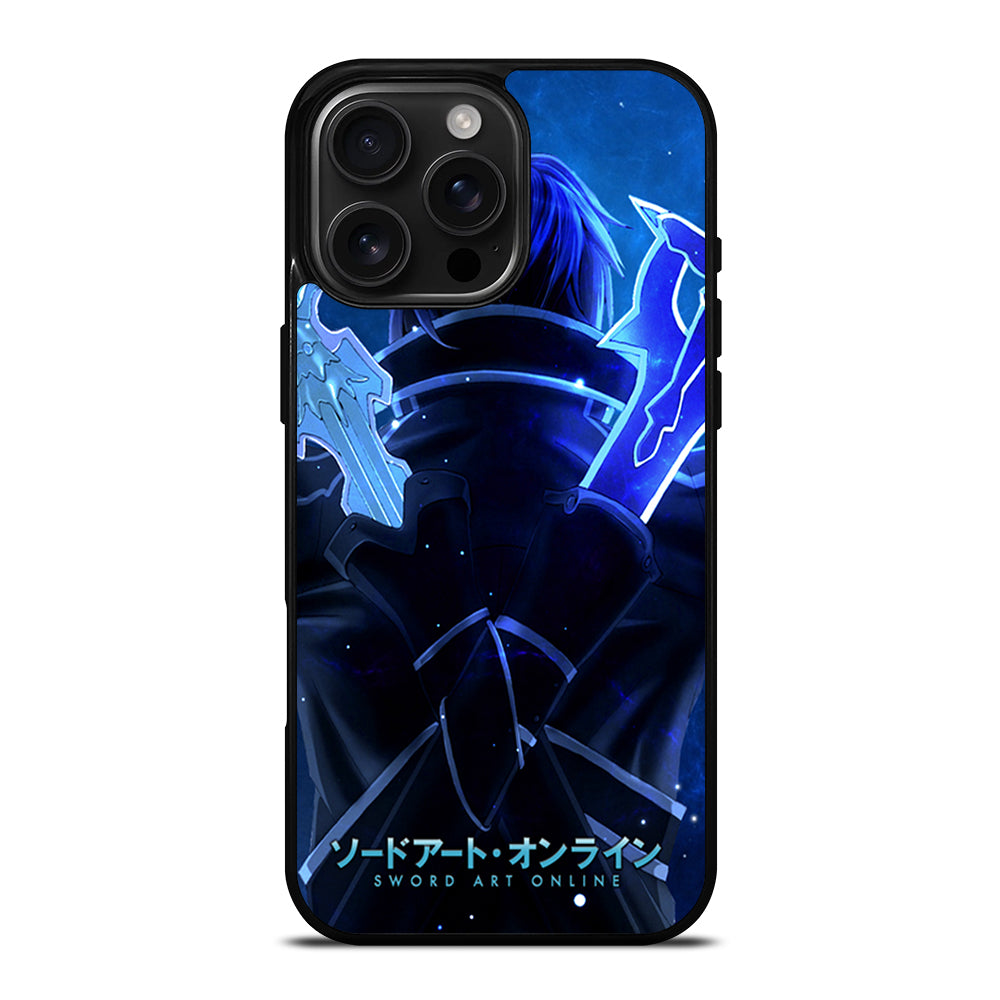 SWORD ART ONLINE GAME KIRITO iPhone 16 Pro Max Case Cover