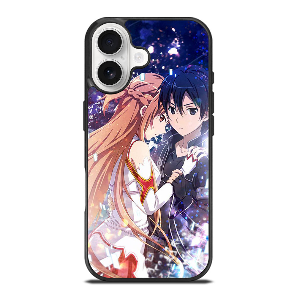 SWORD ART ONLINE KIRITO AND ASUNA LOVE ANIME iPhone 17 Case Cover
