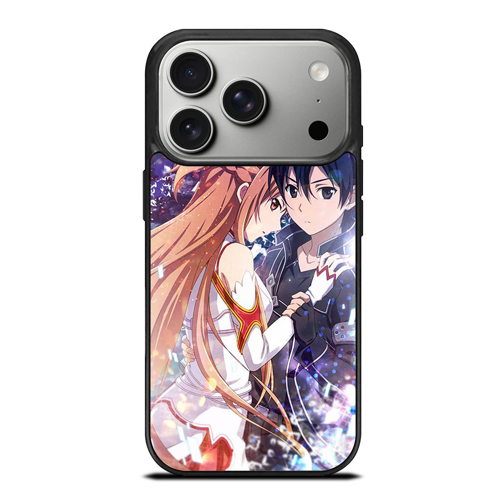 SWORD ART ONLINE KIRITO AND ASUNA LOVE ANIME iPhone 17 Pro Case Cover