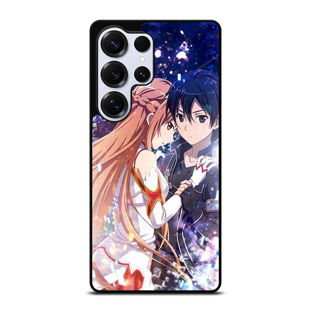 SWORD ART ONLINE KIRITO AND ASUNA LOVE ANIME Samsung Galaxy S26 Ultra Case Cover