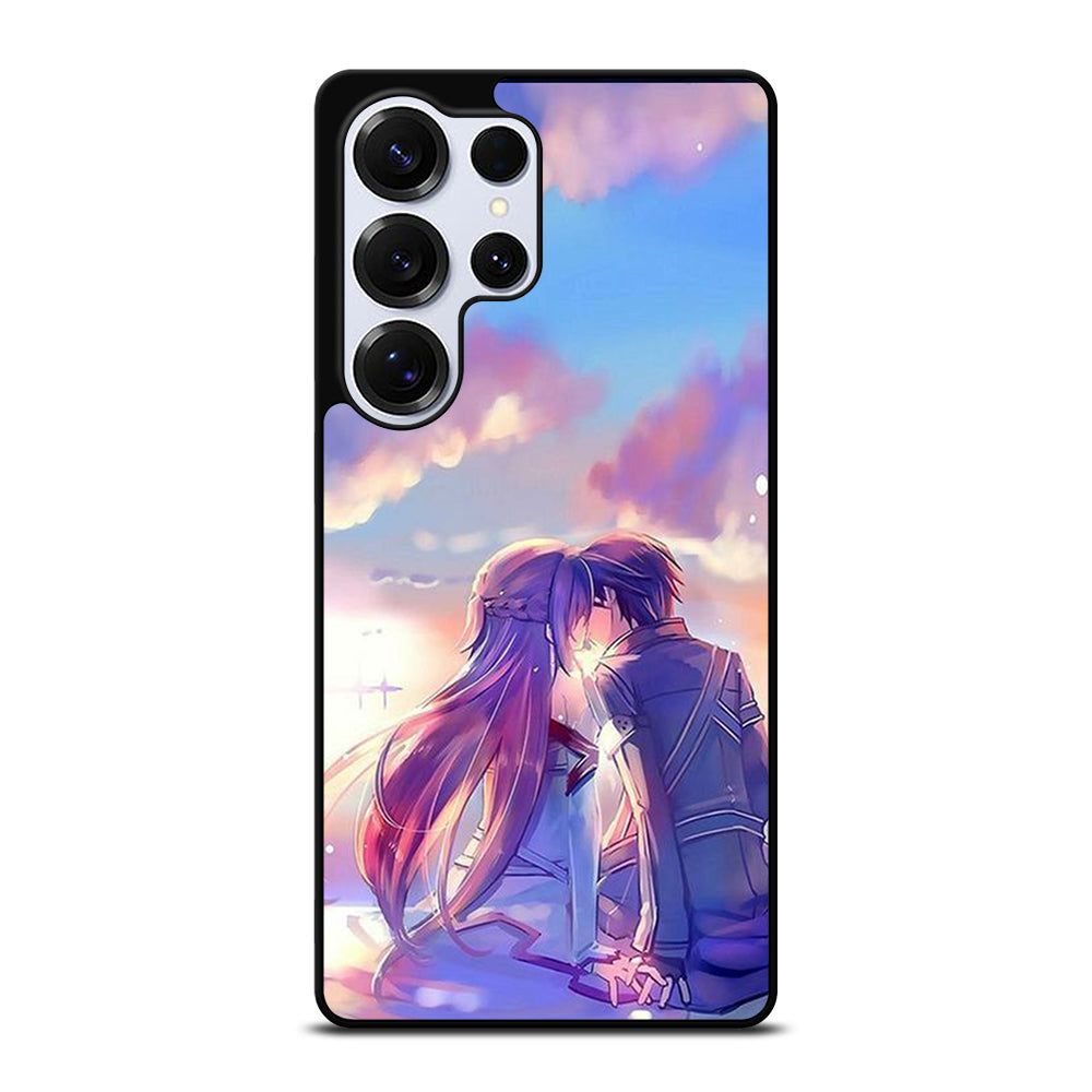 SWORD ART ONLINE KIRITO AND ASUNA LOVE ART Samsung Galaxy S26 Ultra Case Cover