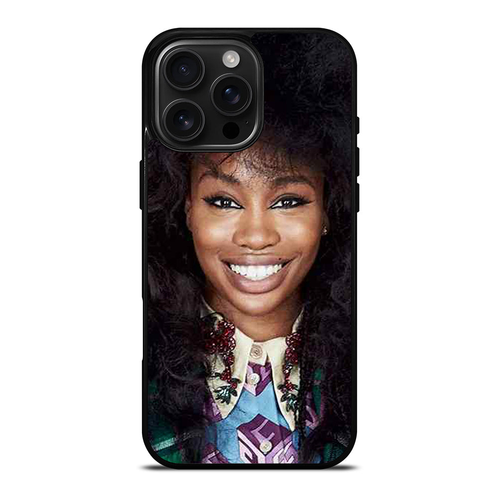 SZA SINGER FACE iPhone 16 Pro Max Case Cover