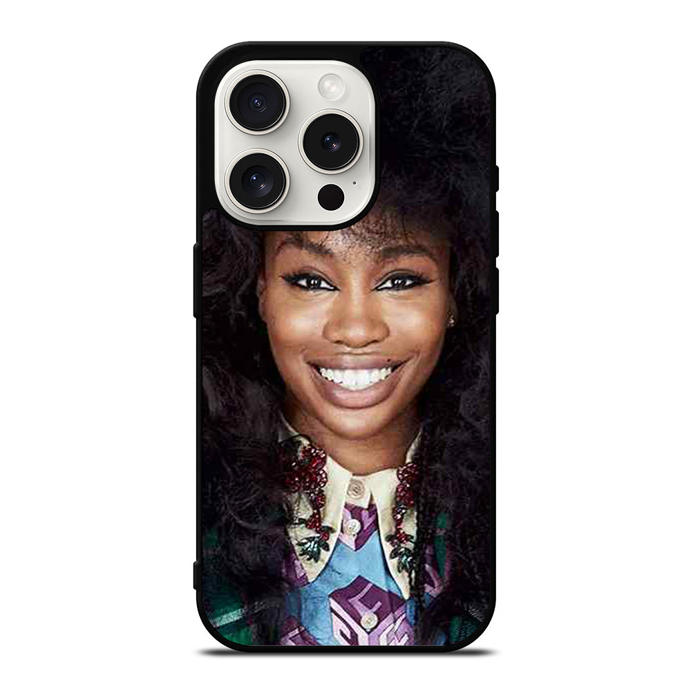 SZA SINGER FACE iPhone 15 Pro Case Cover