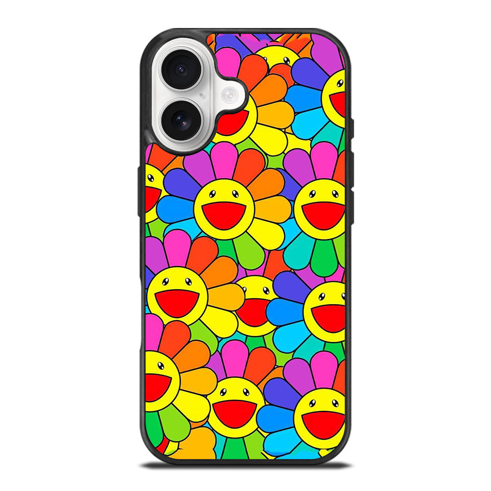 TAKASHI MURAKAMI FLOWERS COLLAGE 1 iPhone 17 Case Cover