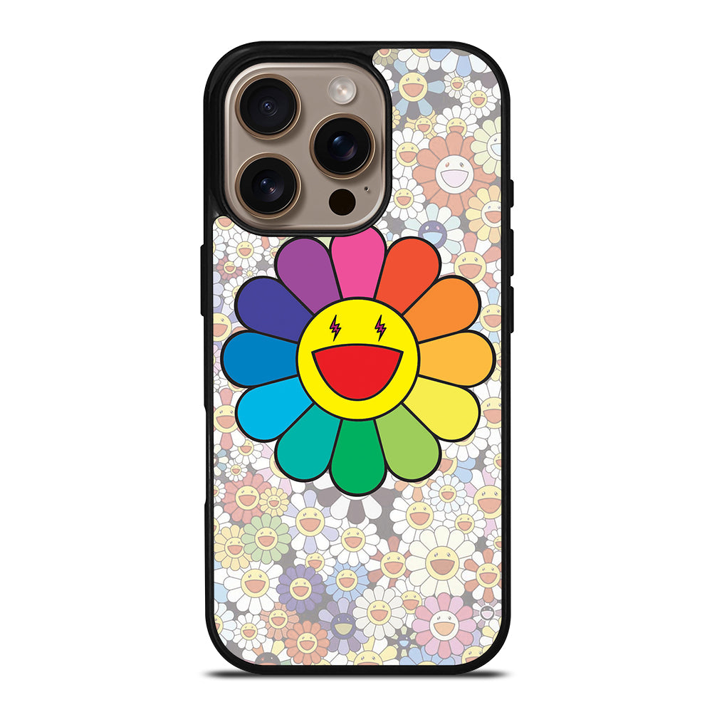 TAKASHI MURAKAMI FLOWERS COLLAGE 2 iPhone 16 Pro Case Cover