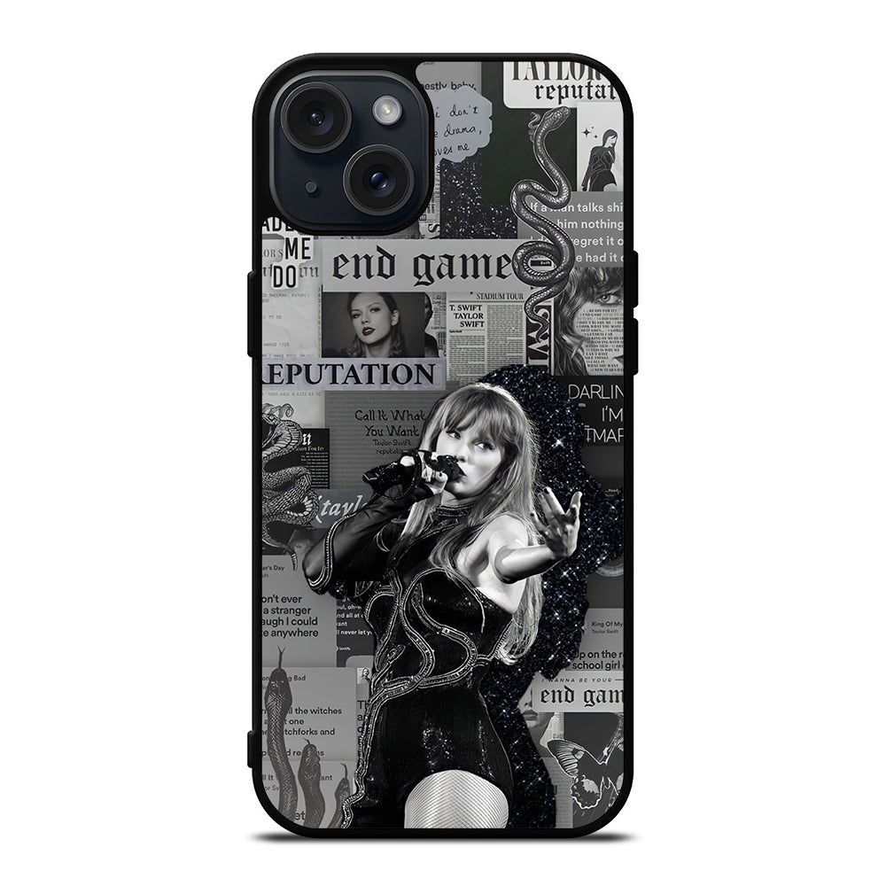TAYLOR SWIFT COLLAGE 1 iPhone 15 Plus Case Cover