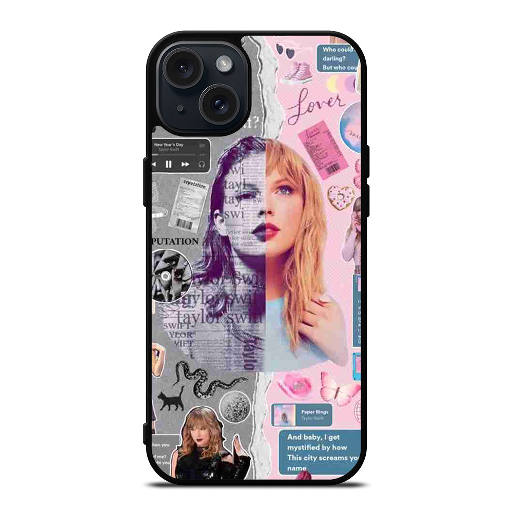 TAYLOR SWIFT COLLAGE 3 iPhone 15 Plus Case Cover
