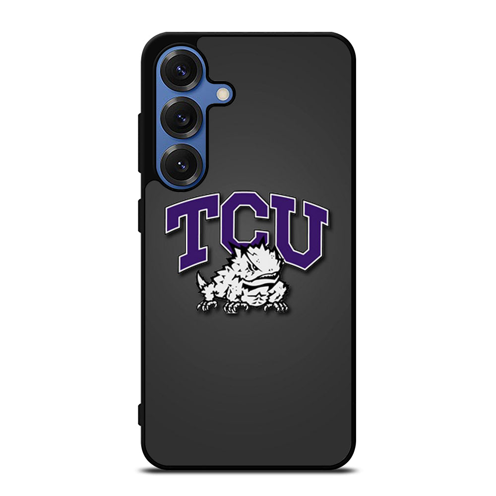TCU HORNED FROGS LOGO Samsung Galaxy S25 Case Cover