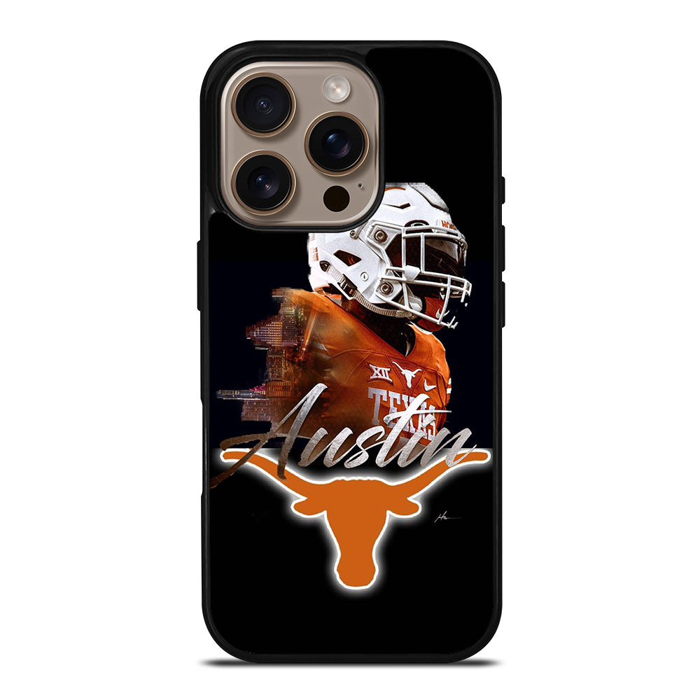TEXAS LONGHORNS FOOTBALL iPhone 16 Pro Case Cover