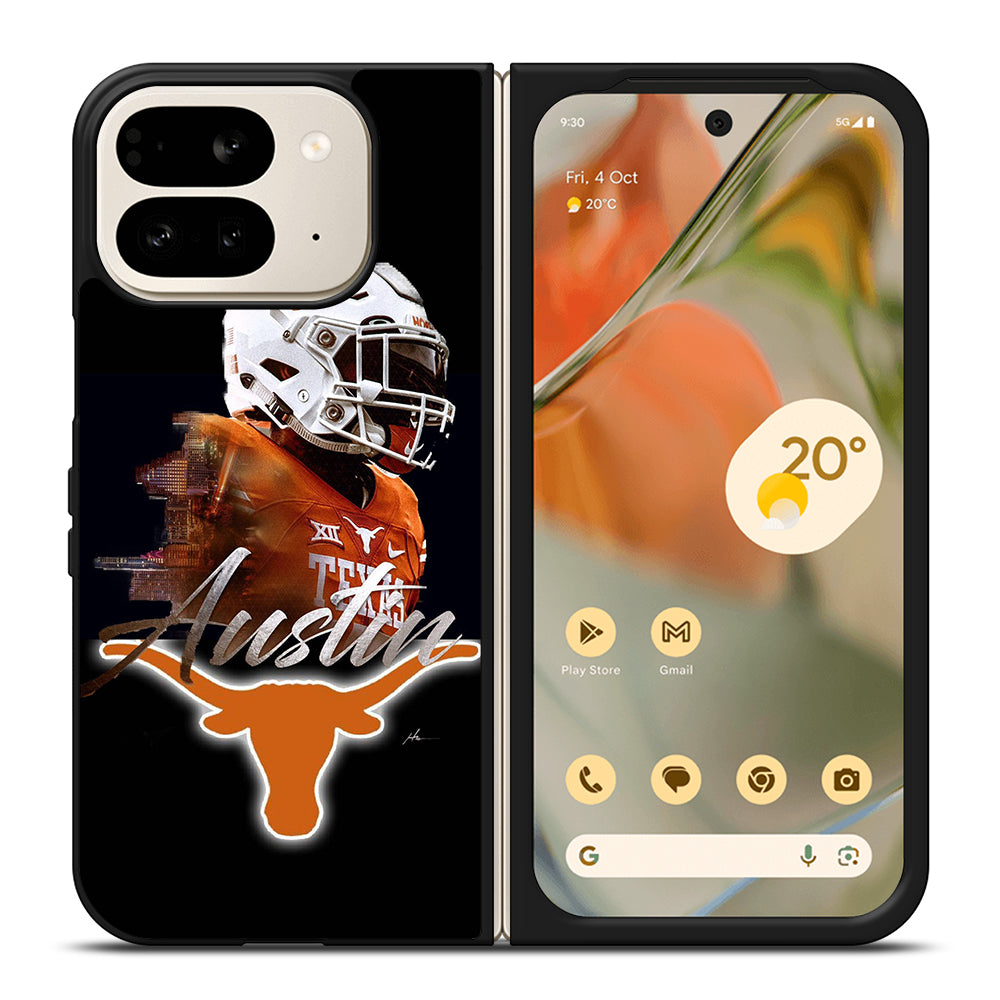 TEXAS LONGHORNS FOOTBALL Google Pixel 9 Pro Fold Case Cover