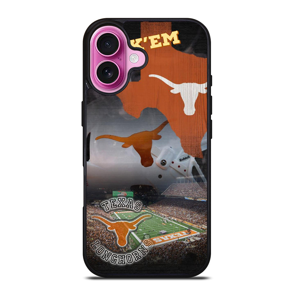 TEXAS LONGHORNS SYMBOL iPhone 16 Plus Case Cover