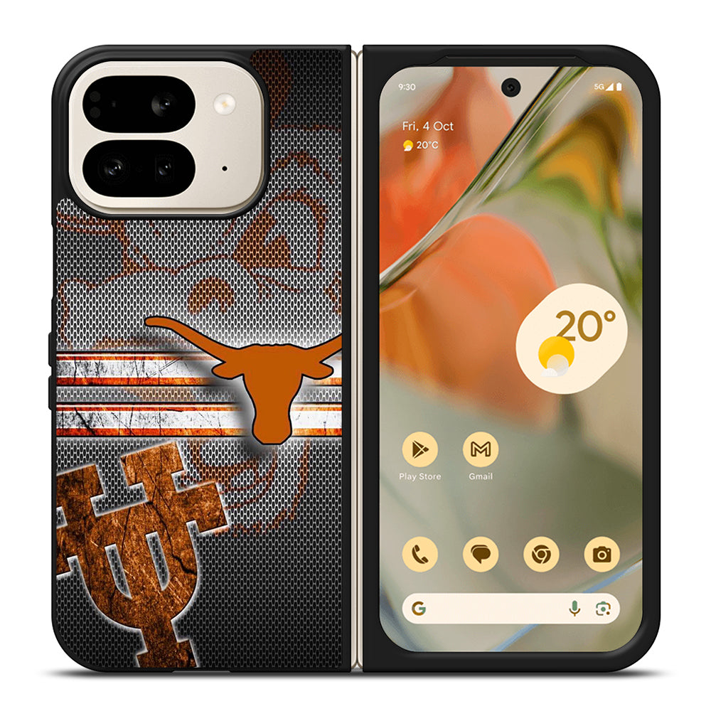 TEXAS LONGHORNS TEAM Google Pixel 9 Pro Fold Case Cover