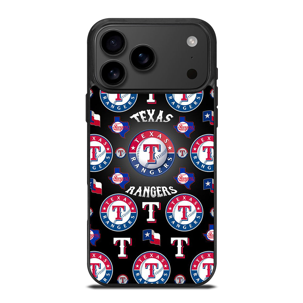 TEXAS RANGERS PATTERN LOGO iPhone 17 Pro Max Case Cover