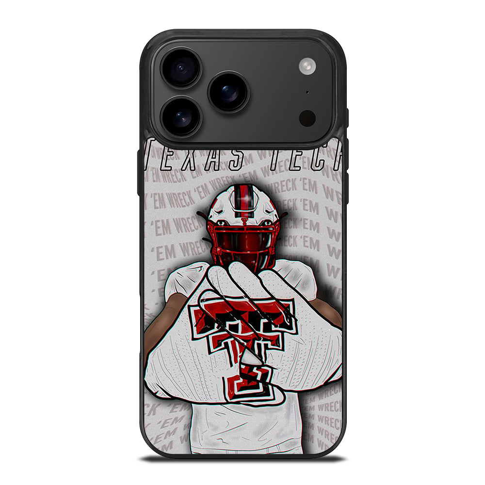TEXAS TECH FOOTBALL NFL iPhone 17 Pro Max Case Cover