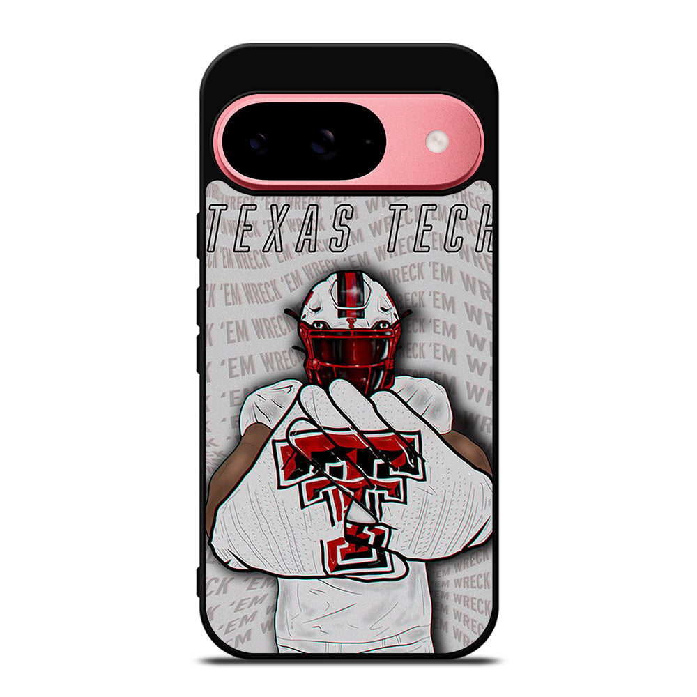 TEXAS TECH FOOTBALL NFL Google Pixel 9 Case Cover