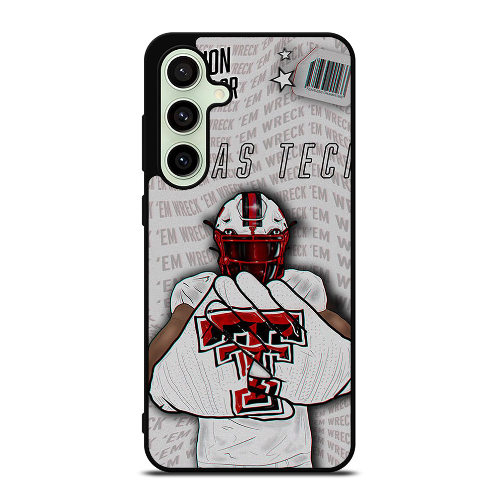 TEXAS TECH FOOTBALL NFL Samsung Galaxy S24 FE Case Cover