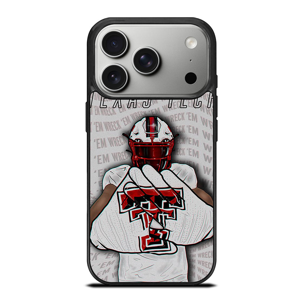 TEXAS TECH FOOTBALL NFL iPhone 17 Pro Case Cover