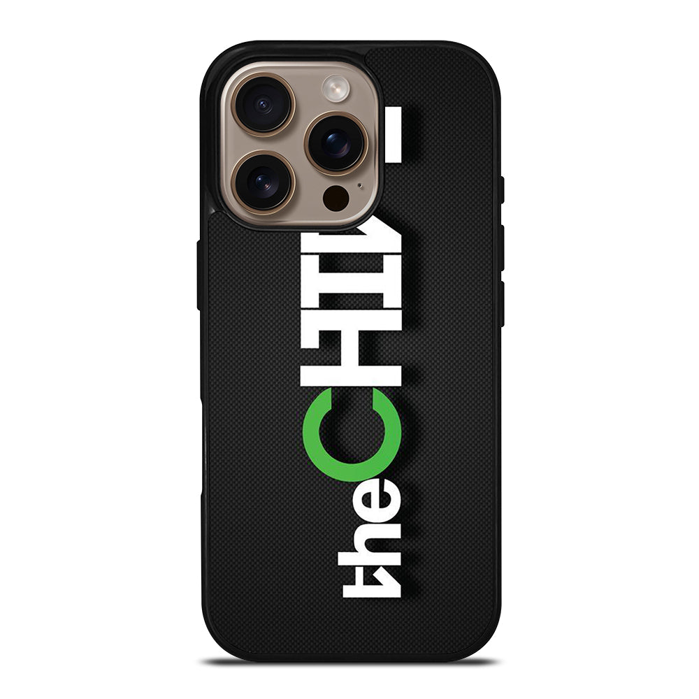 THE CHIVE METAL LOGO iPhone 16 Pro Case Cover