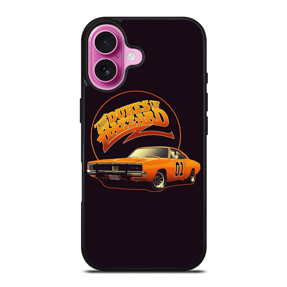 THE DUKES OF HAZZARD GENERAL LEE LOGO iPhone 16 Plus Case Cover